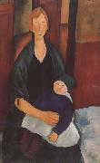 Amedeo Modigliani Maternite (mk38) oil painting reproduction